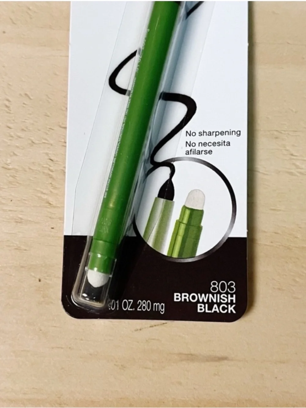 Maybelline 2 Define A-Line Mechanical Eyeliner Pencils Brownish Black #803